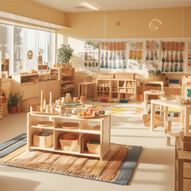 Montessori Preschool Furniture Set