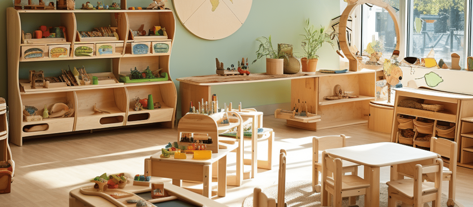 Montessori Setting The Psychology Of Montessori Furniture Colors And Design