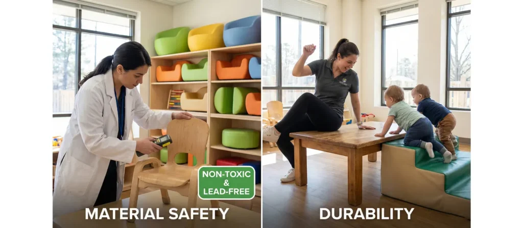 Safety Guidelines for Daycare Furniture 4 Daycare Furniture Material Safety and Durability