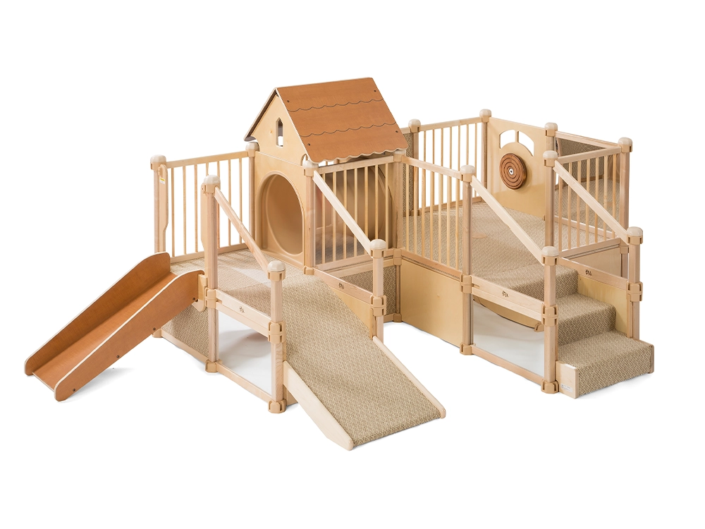 children's indoor timber play zone