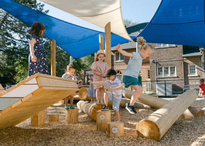 Customizable Equipment for Preschool Playgrounds