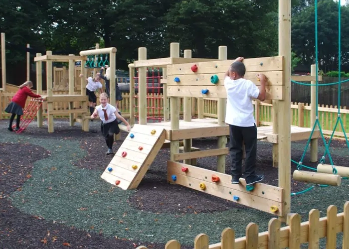 Adventure-Themed Playground for Preschool