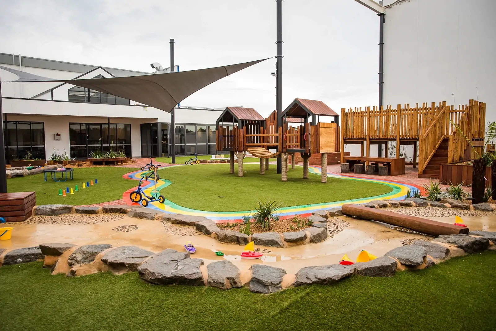 Inclusive Outdoor Playground for Preschool