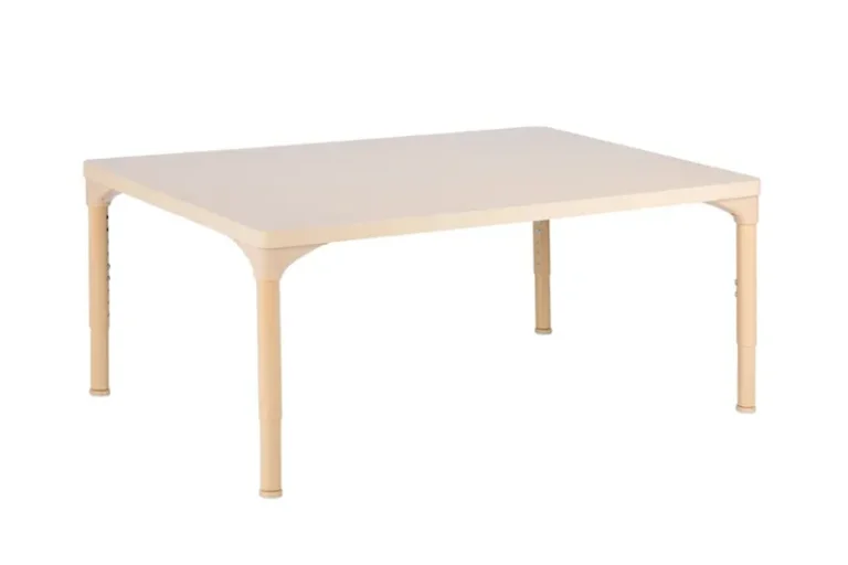 Rectangle Table with Adjustable