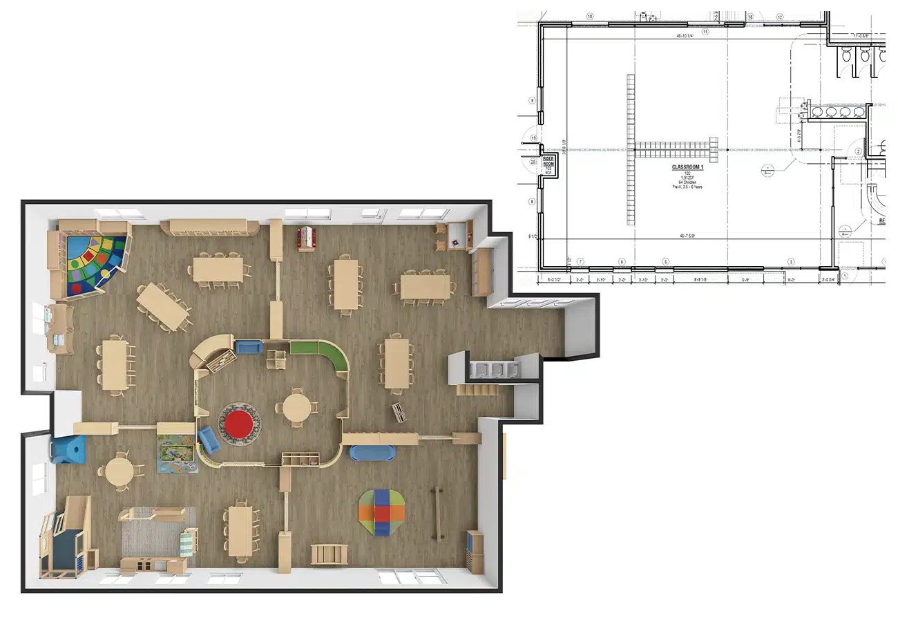 daycare floor plan