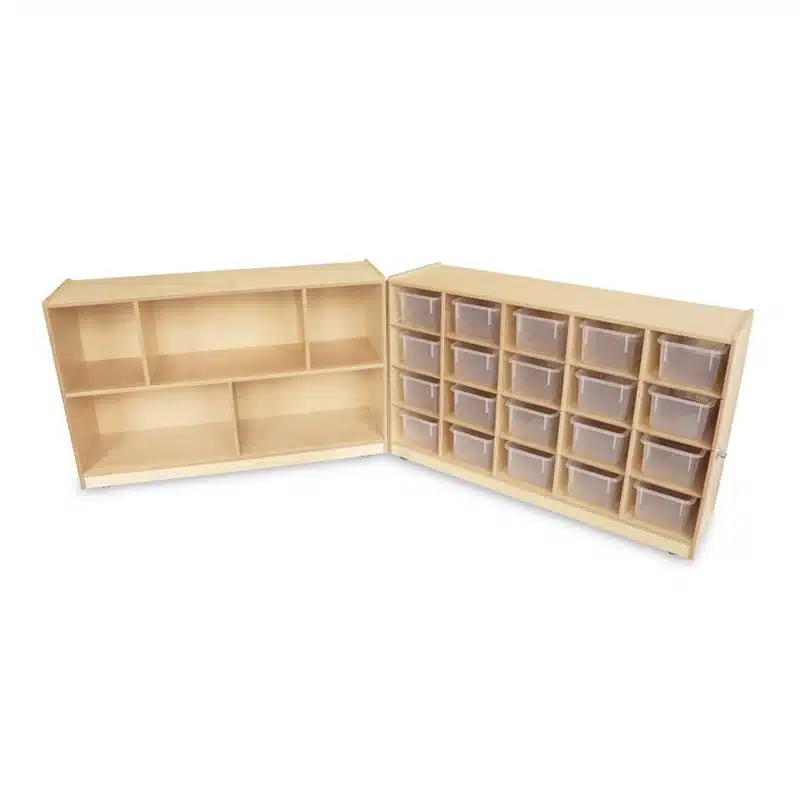 Fold and Roll Storage Cabinet