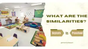 Daycare vs Preschool