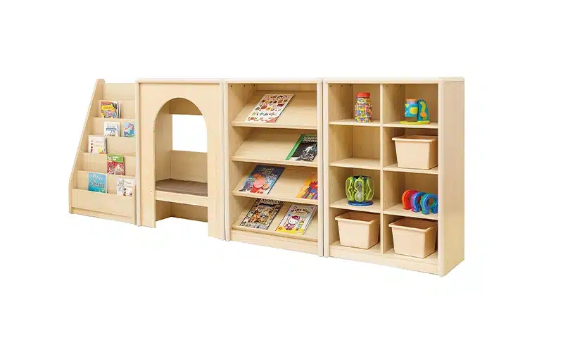 Preschool storage furniture