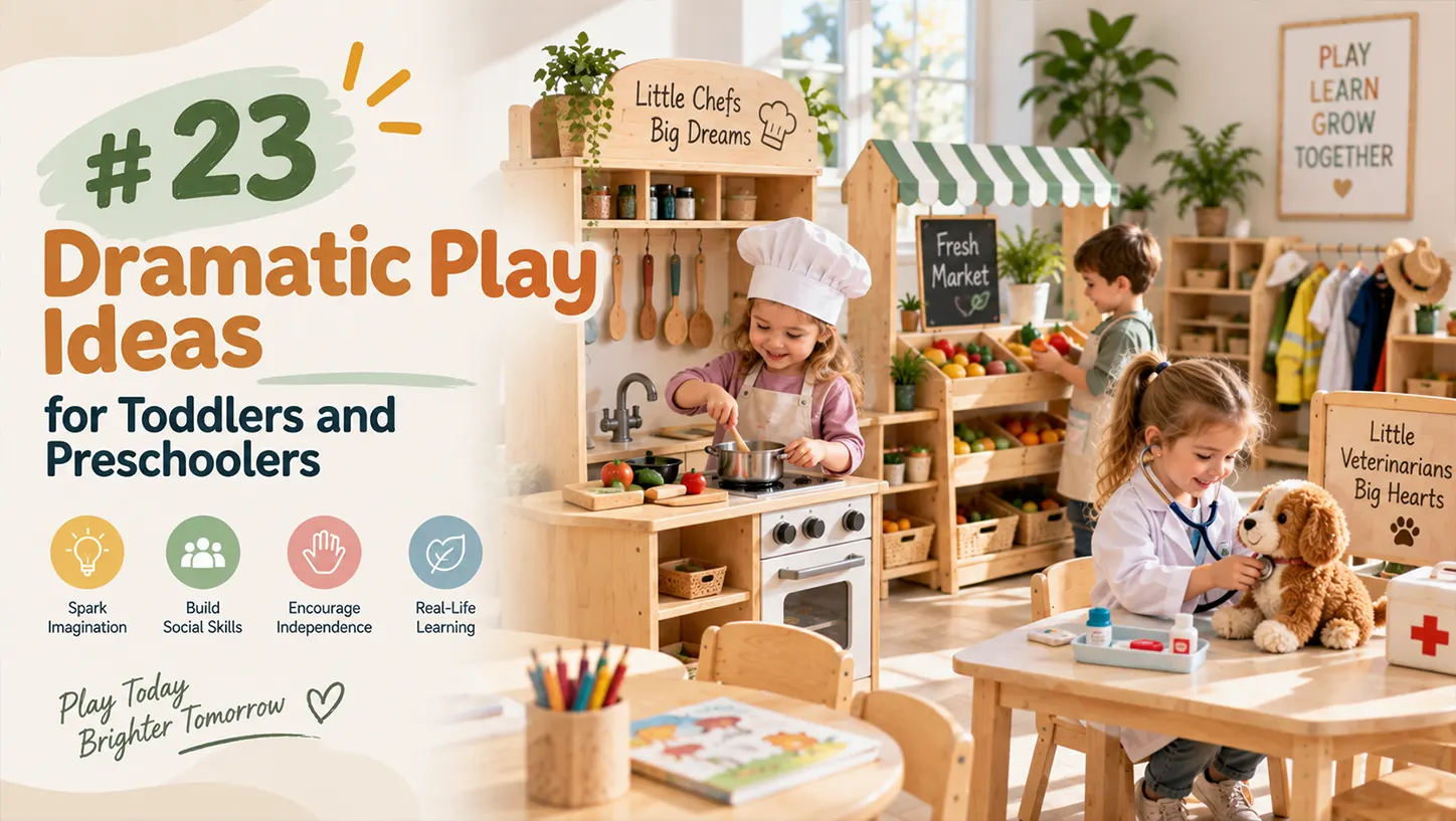 23 Dramatic Play Ideas for Toddlers and Preschoolers