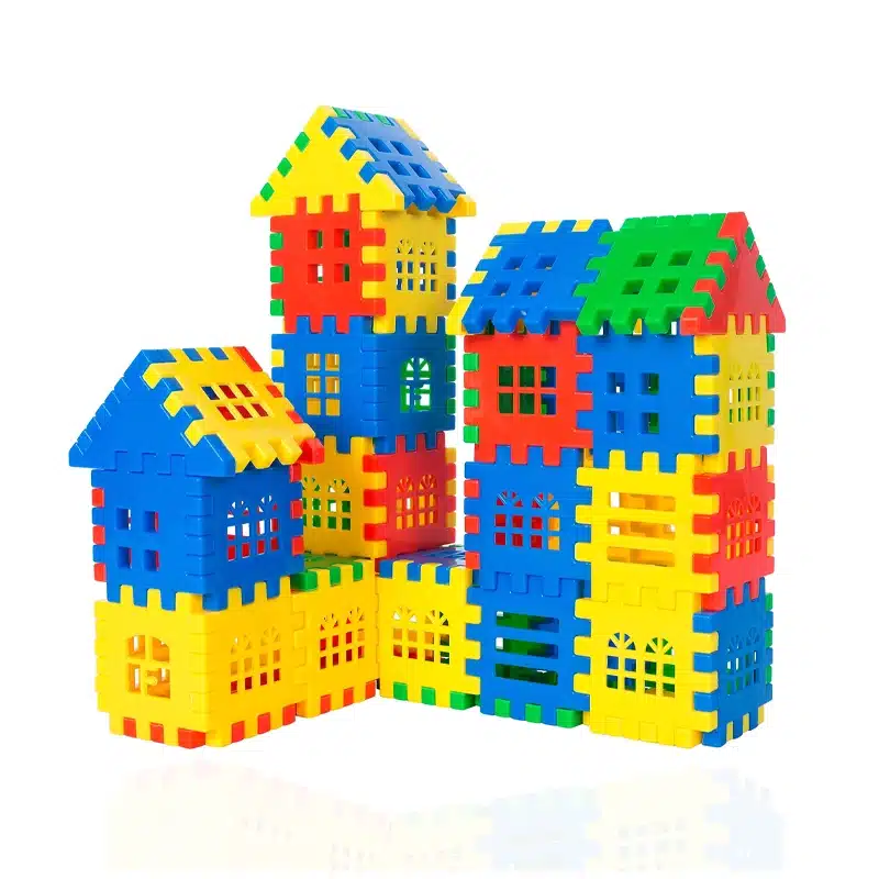 Interlocking Plastic Blocks