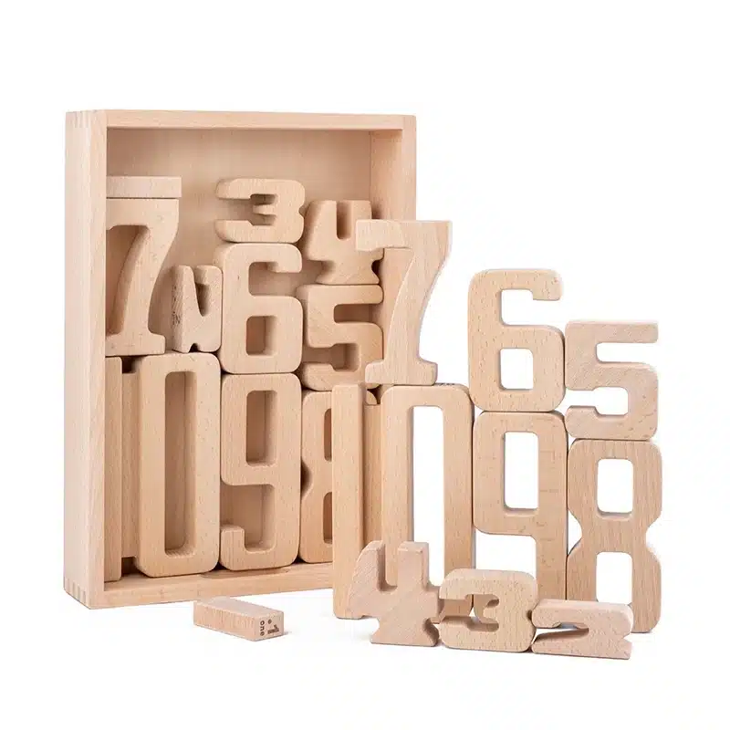 Number Building Blocks Set