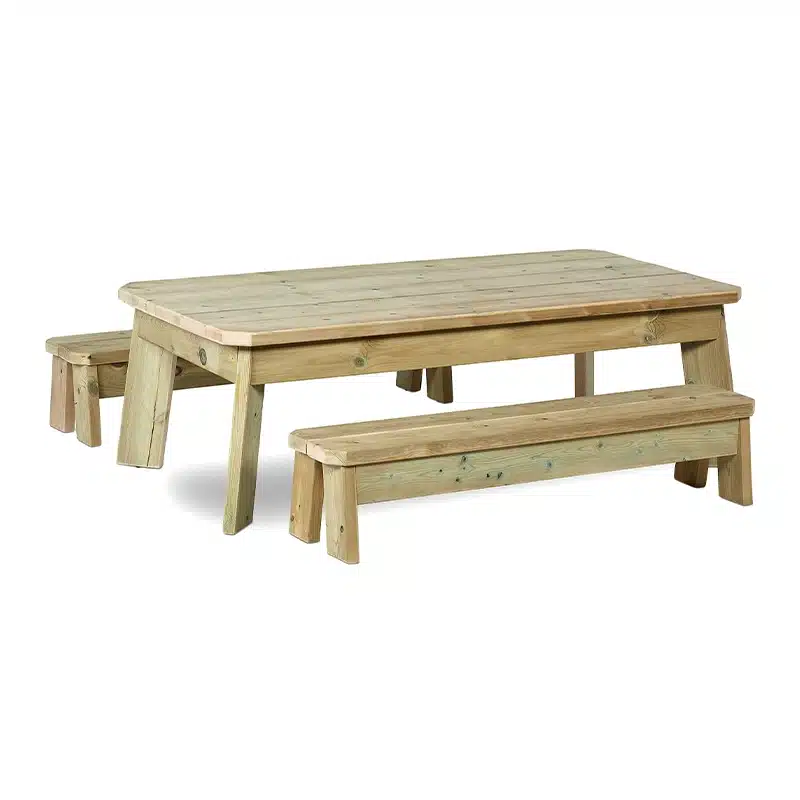 Preschool Rectangular Table Bench