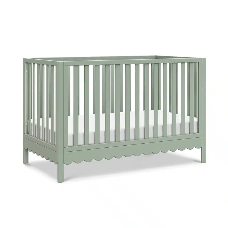 Convertible Crib in Light Sage