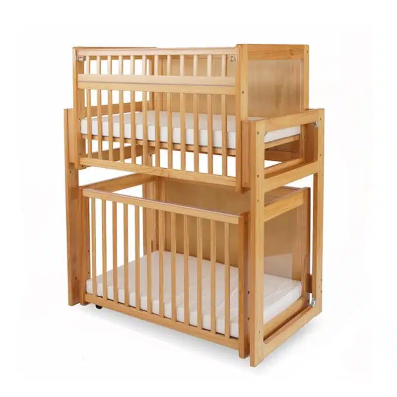 Stackable Bunk-Bed Crib