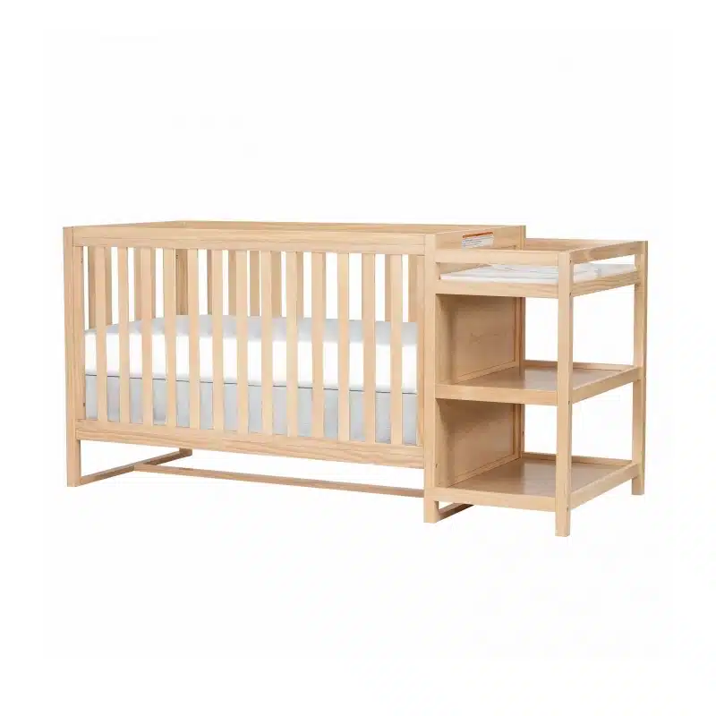 2-in-1 Changing Table That Attaches to the Crib