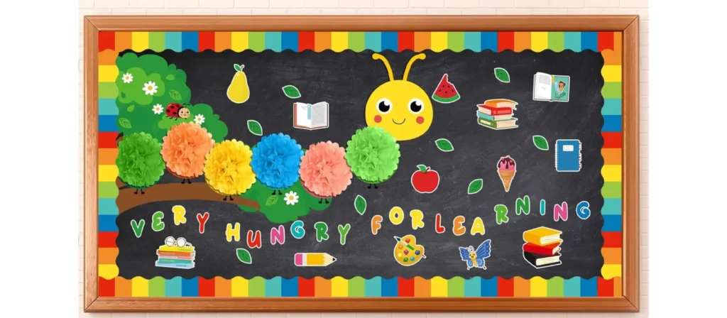 Counting Caterpillars Bulletin Board