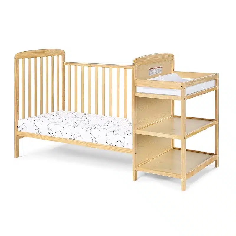 Crib changing table combo