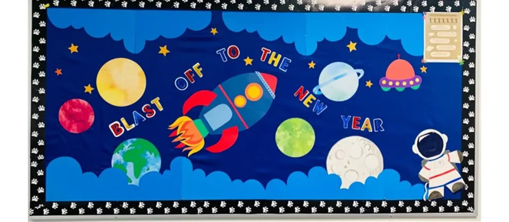 Space Adventure Bulletin Board