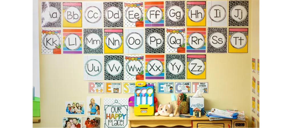 Weekly Alphabet Bulletin Board