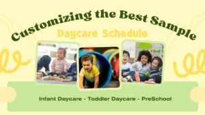 Daycare Schedule