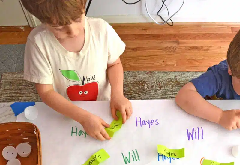 Crack a Name Easter Activity