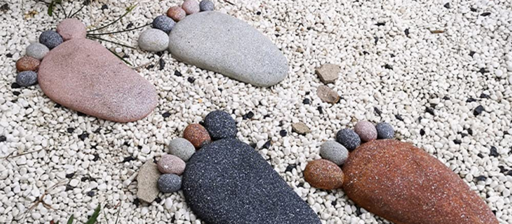 Footprint Welcome Path