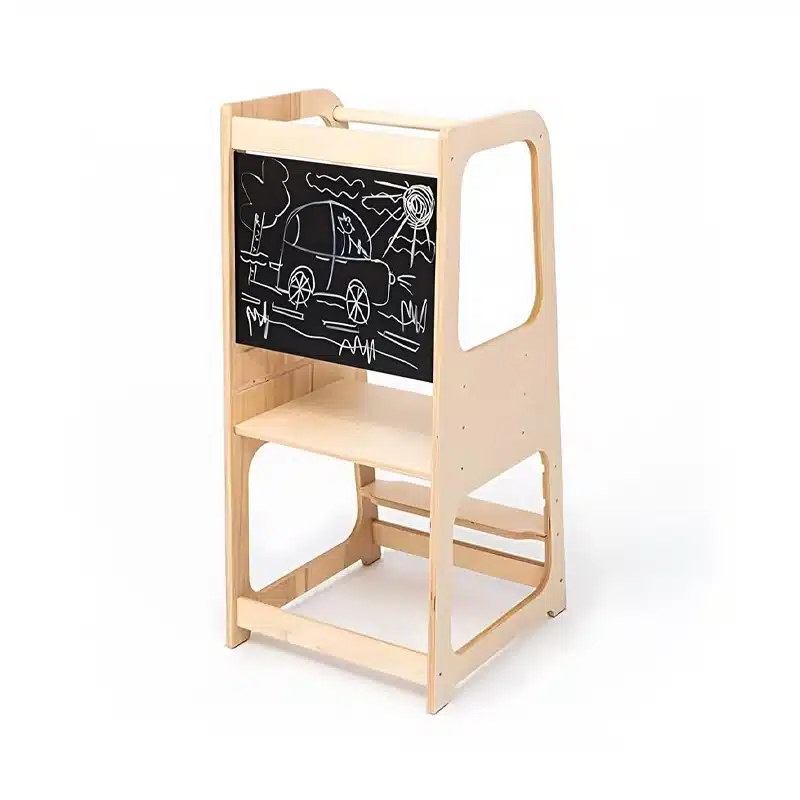 Learning Stool with Chalkboard