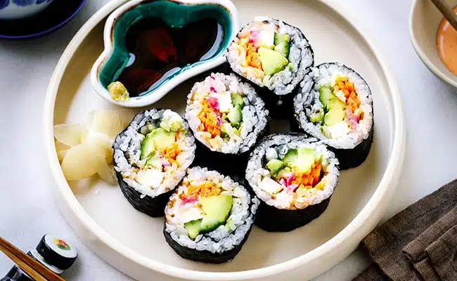 Build-Your-Own Veggie Sushi