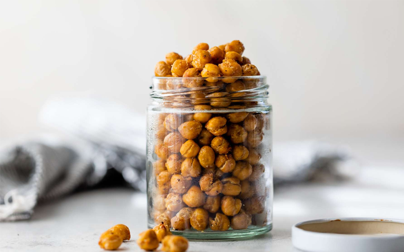 Chickpea Snack Jars