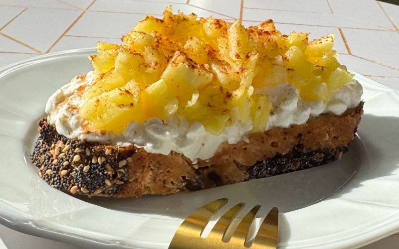 Cottage Cheese with Pineapple