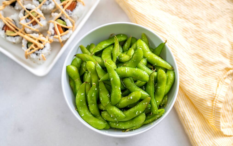 Edamame with Sea Salt