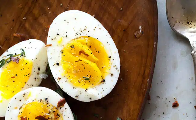 Hard-Boiled Egg with Seasoning