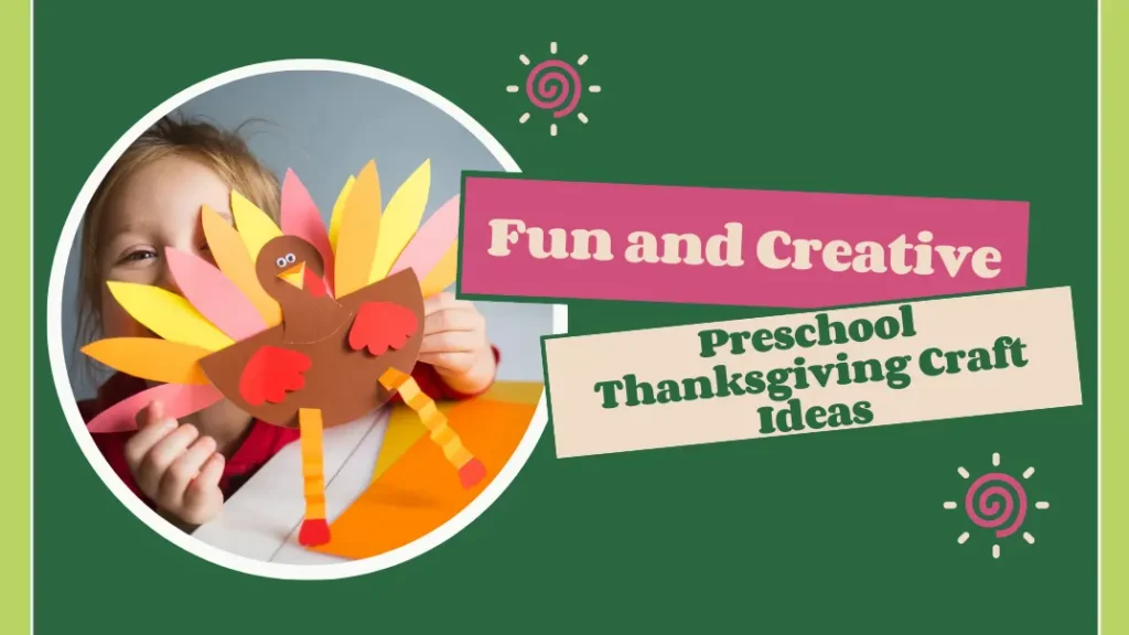 Preschool Thanksgiving Craft Ideas