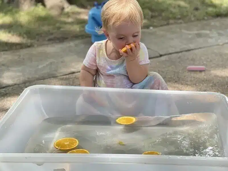 Olfactory and Taste Sensory Play