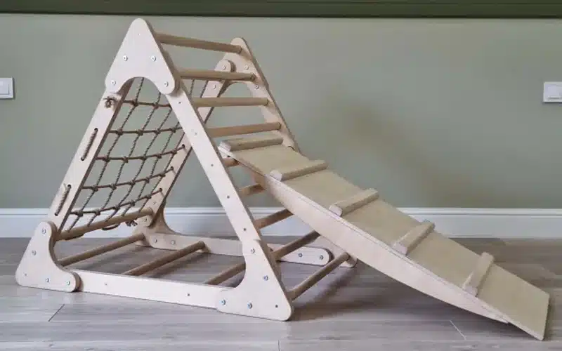 Pikler Triangle with Ramp or Slide