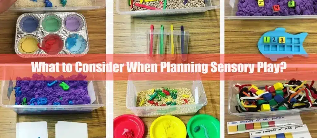 Planning Sensory Play