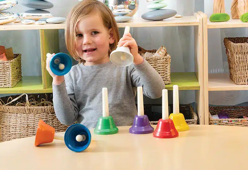Reggio Emilia small bell toy
