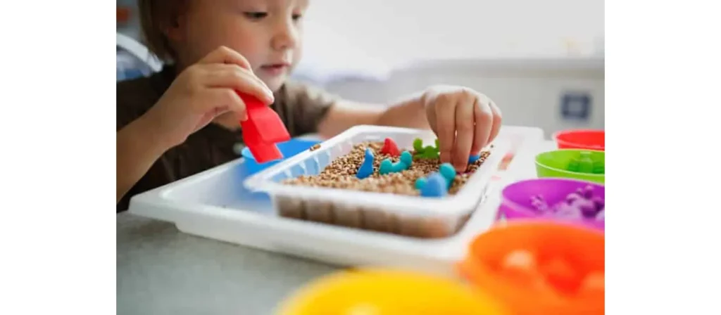 Sensory Play for 2–3 Years