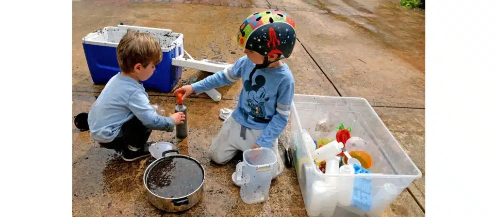 Sensory Play for 3–4 Years
