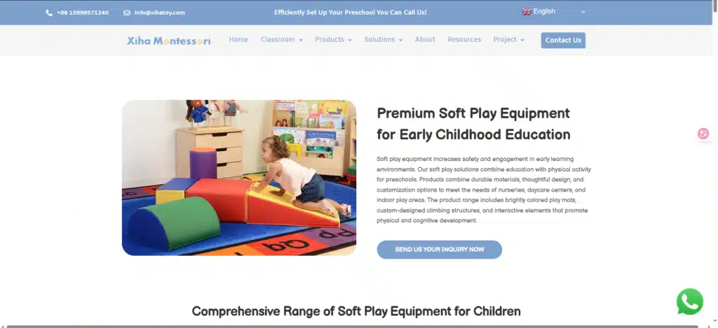 Buy Soft Play Equipment Xiha Montessori