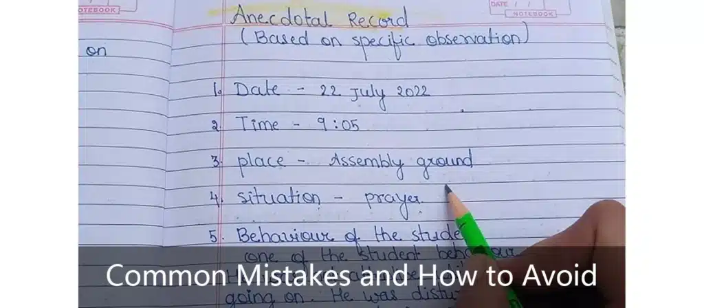 Common Mistakes and How to Avoid Them