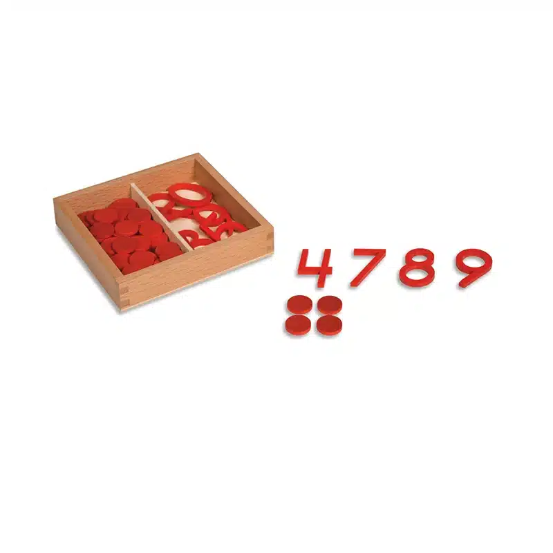 Cut-Out Numerals And Counters