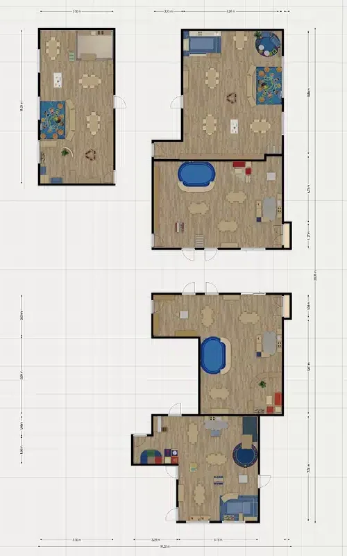 Ever Wood Early Education Floor Plan