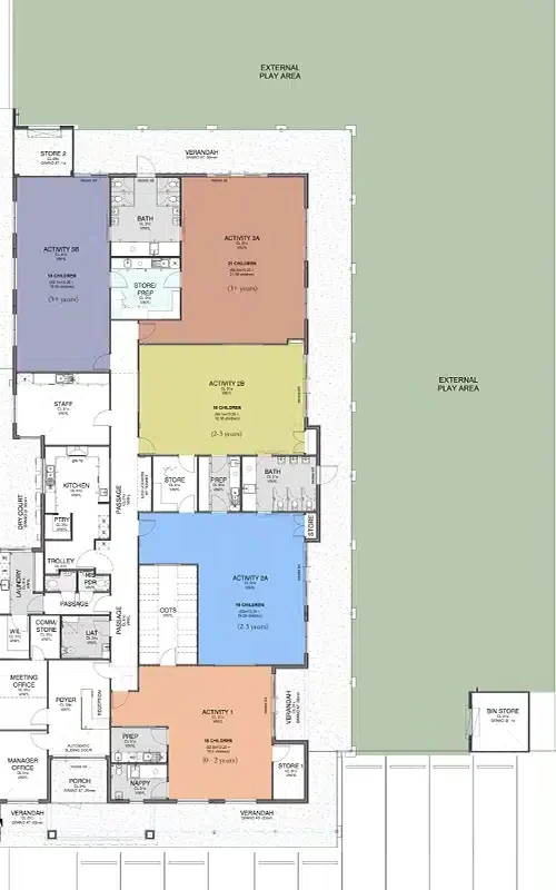Ever Wood Early Education Layout