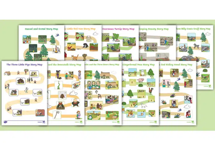 Follow the Story Map