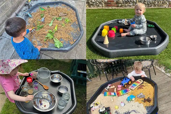 Tray Observation Game
