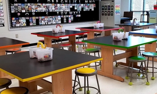 Art Classroom Desk