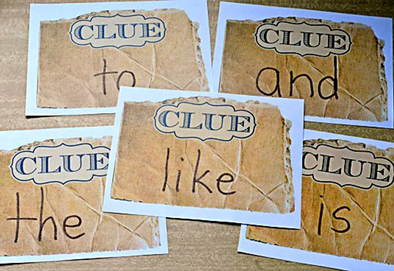 Vocabulary Treasure Hunt