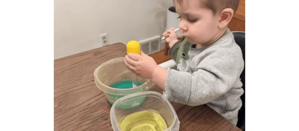 Unlocking Play Schemas: The Essential Guide to Child Development 43 preschool activity Color Mixing Lab