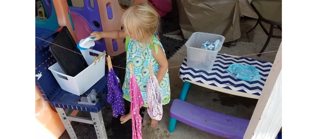 Unlocking Play Schemas: The Essential Guide to Child Development 17 preschool activity Laundry Helpers